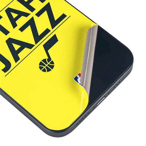 NBA Utah Jazz Standard - Yellow iPhone 14 Plus Skin